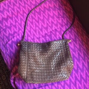 Bottega Veneta Brown Crossbody Bag